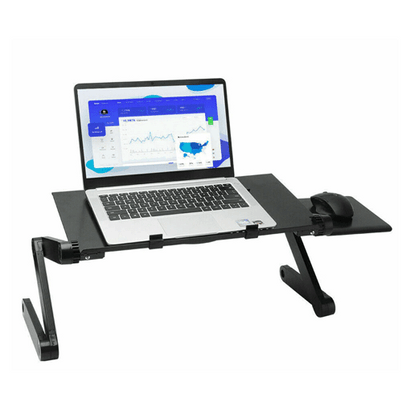 Base Soporte Para Laptop Aktion Ergonómico Y Ajustable - Negro Aktion 4003